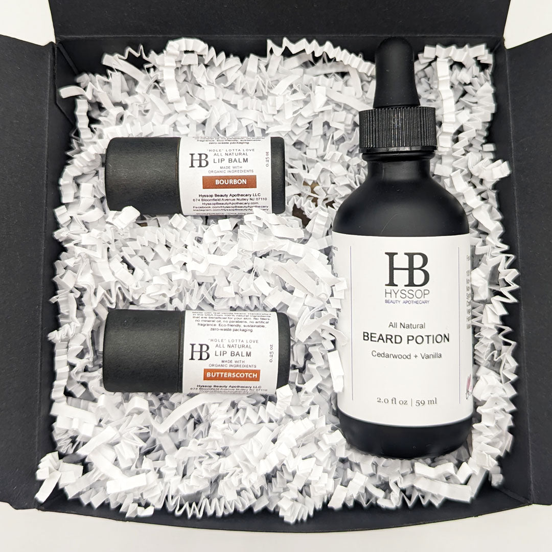 Gift Set: One Bourbon, One 'Scotch, One Beard.