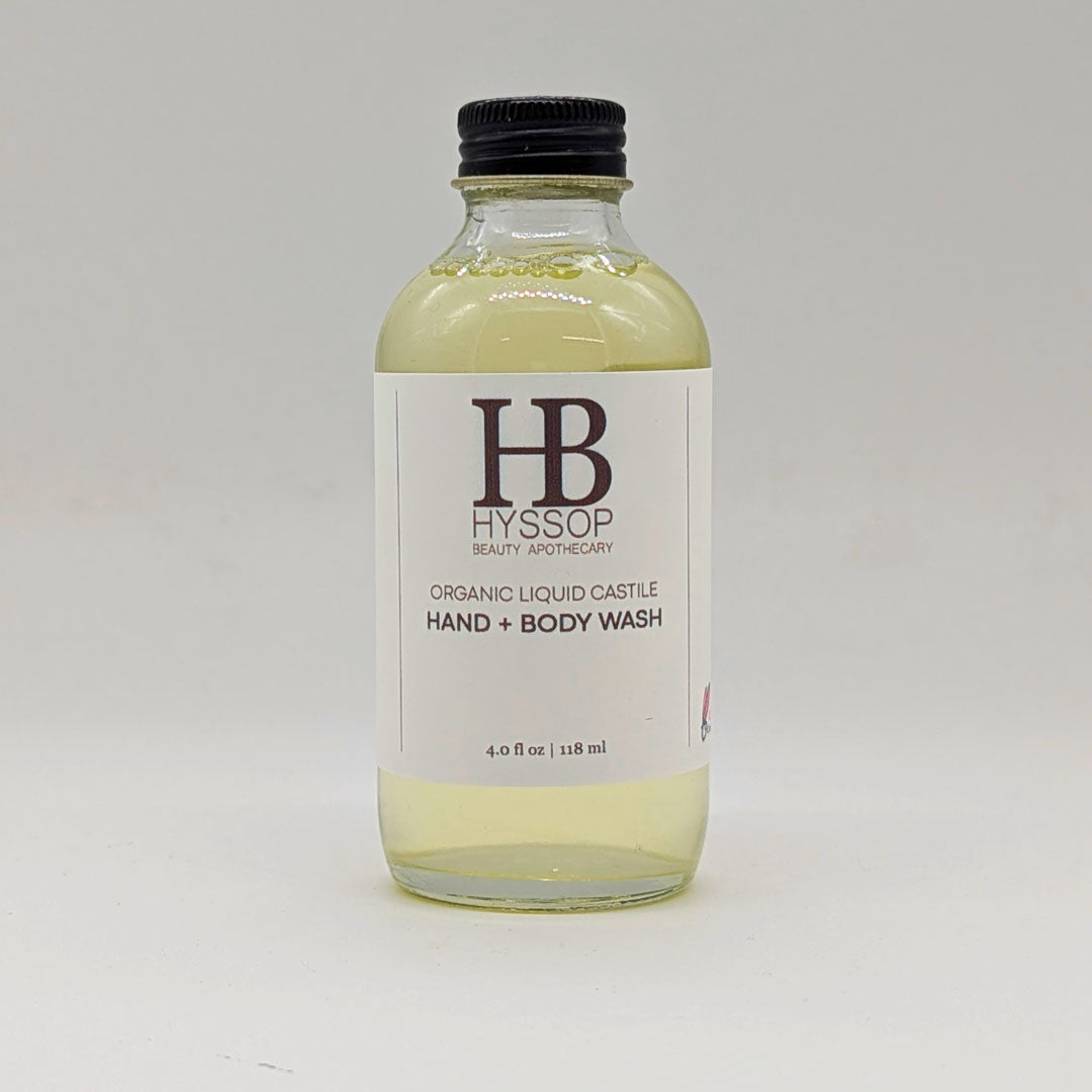 Customizable Organic Liquid Castile Hand + Body Wash / Soap - Osadia Concept Store