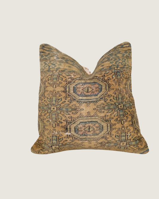 Abdul Turkish Vintage Rug Pillow No.1
