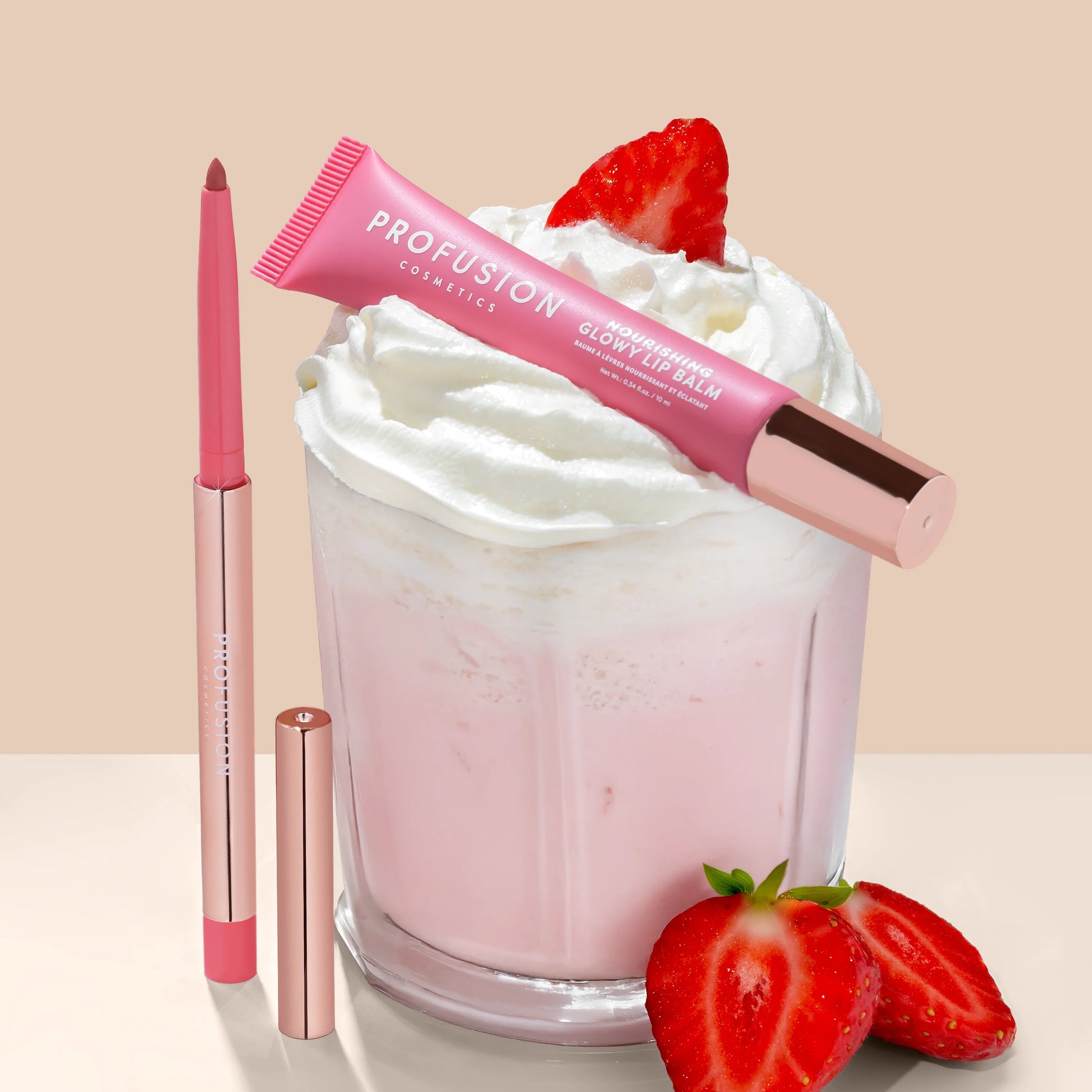 Lip Treat Duo Soft Matte Creamy Lip Liner & Nourishing Glowy Lip Balm - Osadia Concept Store