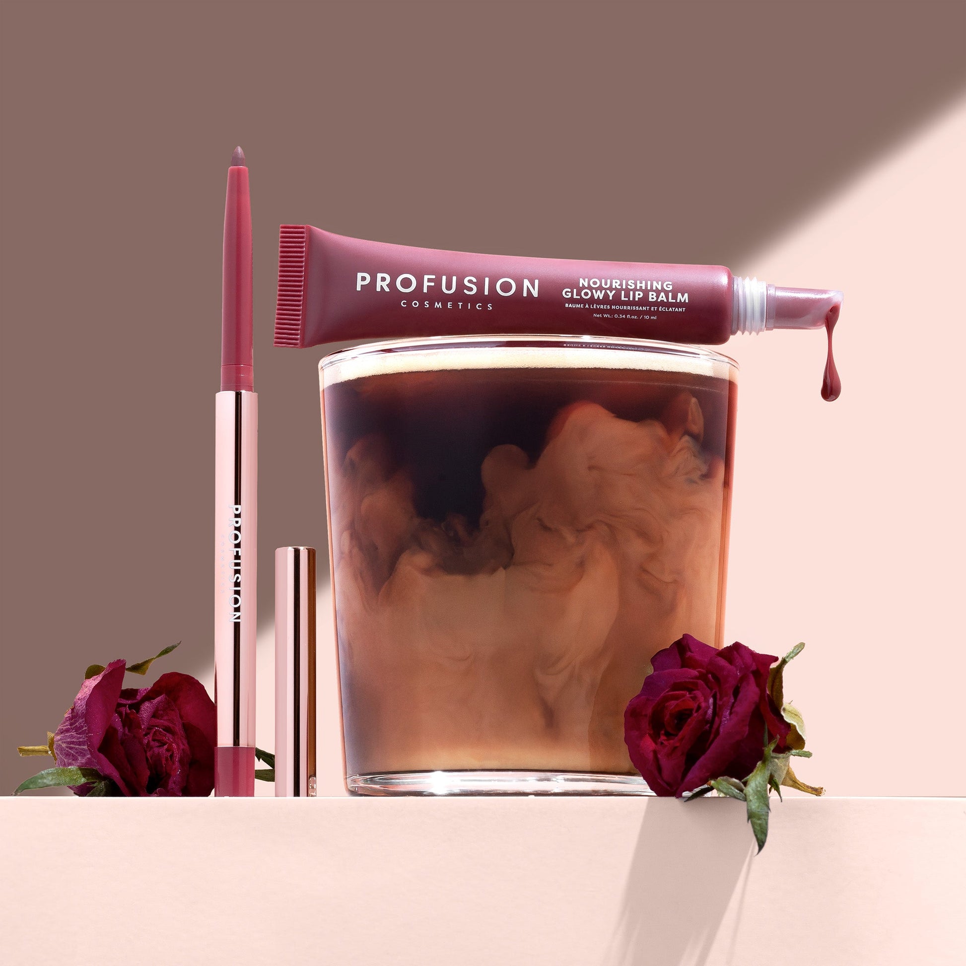 Lip Treat Duo Soft Matte Creamy Lip Liner & Nourishing Glowy Lip Balm - Osadia Concept Store