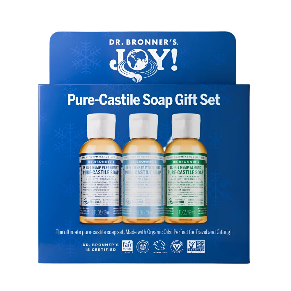 Dr. Bronner's Pure-Castile Soap Gift Set - New