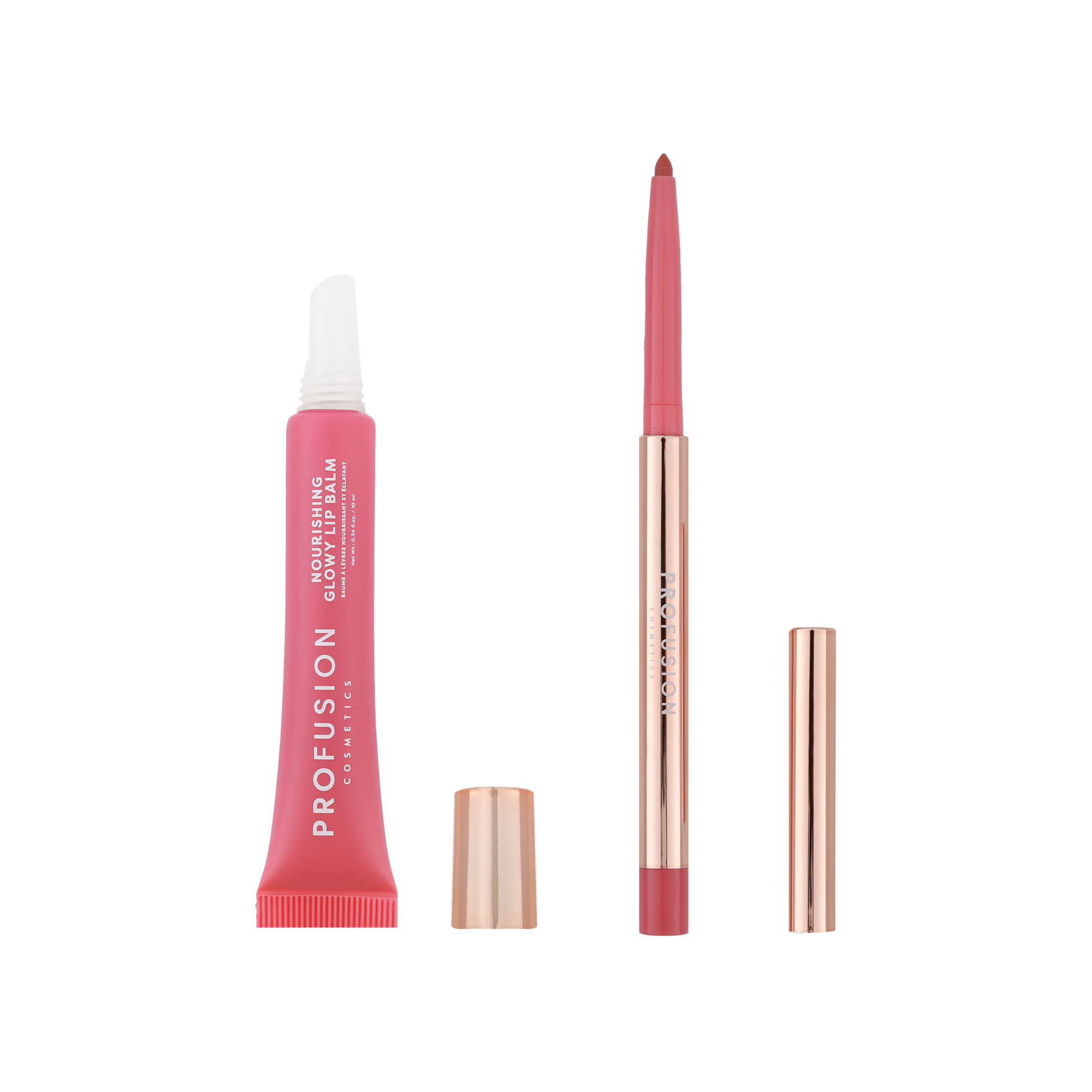 Lip Treat Duo Soft Matte Creamy Lip Liner & Nourishing Glowy Lip Balm - Osadia Concept Store