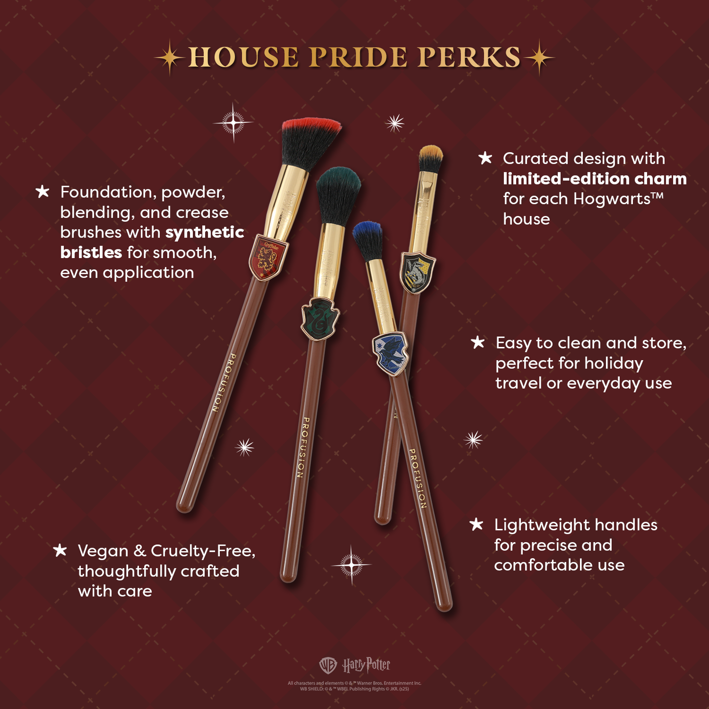 Harry Potter Holiday | House Champions Face & Brush Set - Osadia Concept Store