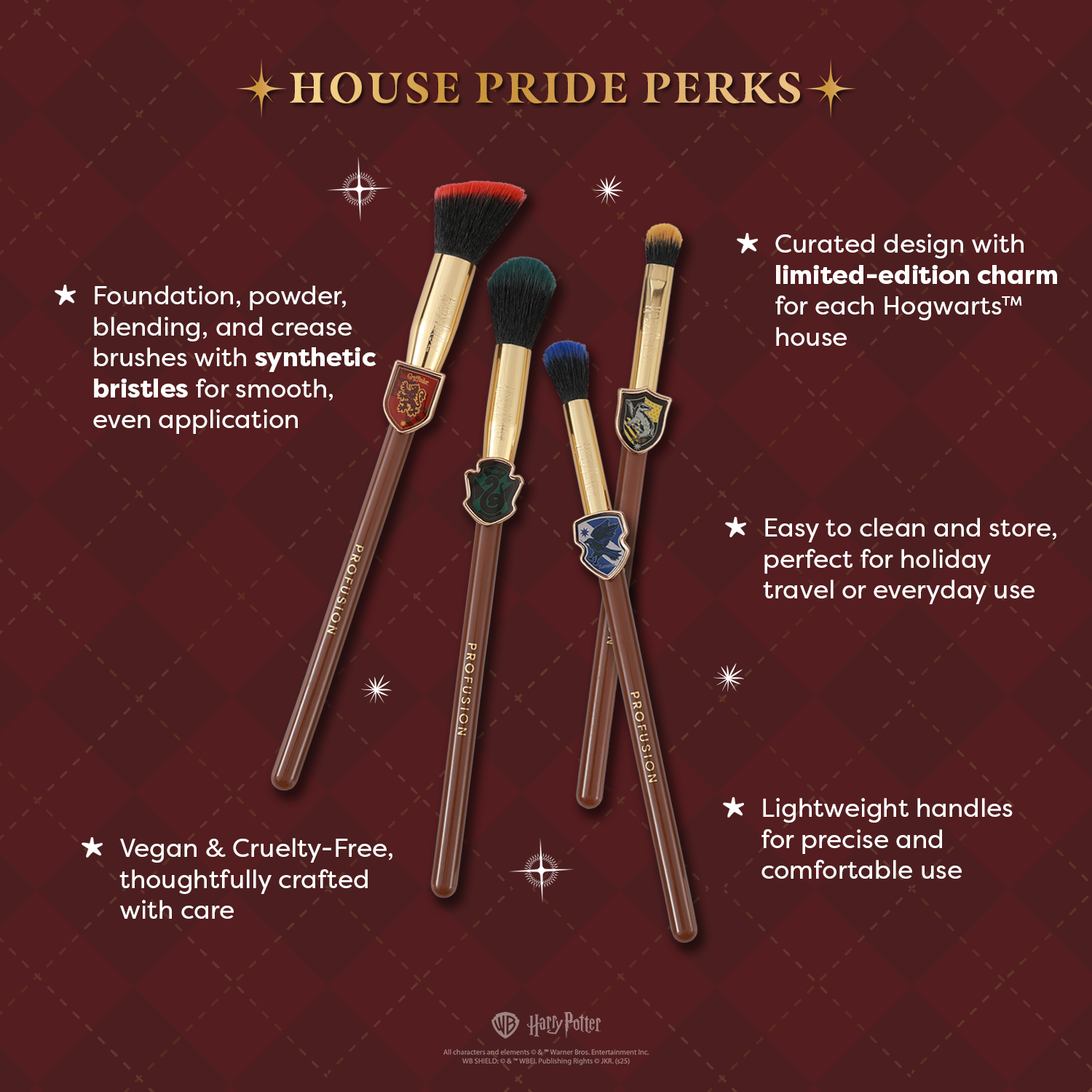 Harry Potter Holiday | House Champions Face & Brush Set - Osadia Concept Store