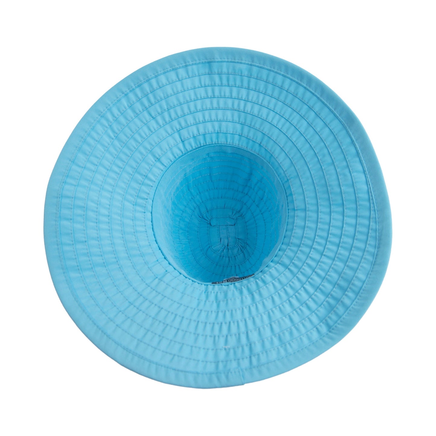 Women's Large Brim Ribbon Hat with a Bow
