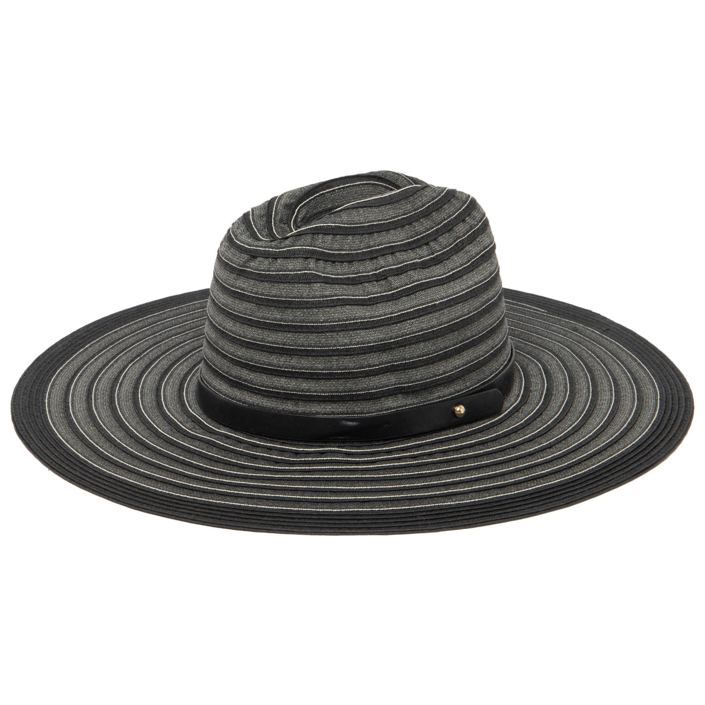 Renata - Wide Brim Cattleman's Crease Sun Hat