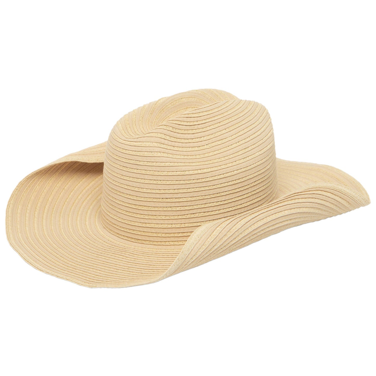 Luz - Cattleman's Crease Cowboy with Rolled Wire Brim