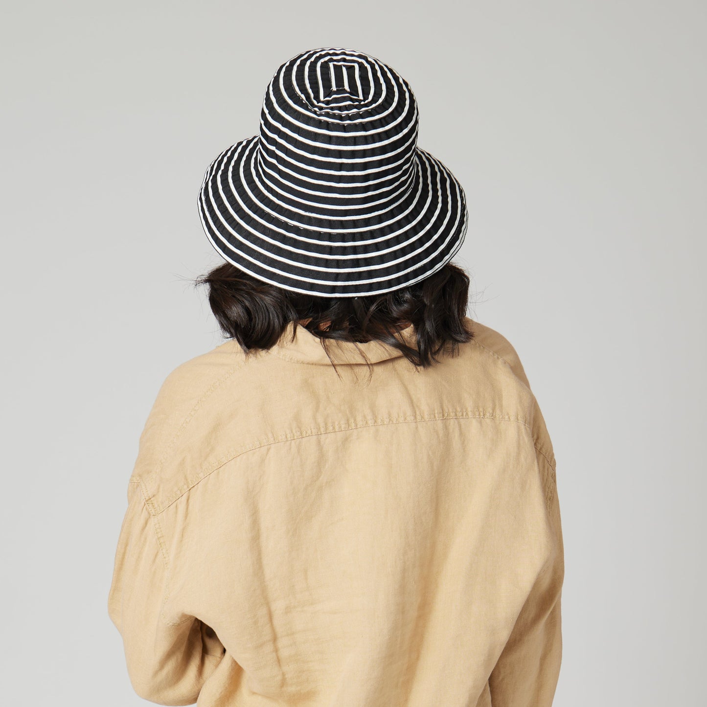 Women's Small Brim Ribbon Floppy