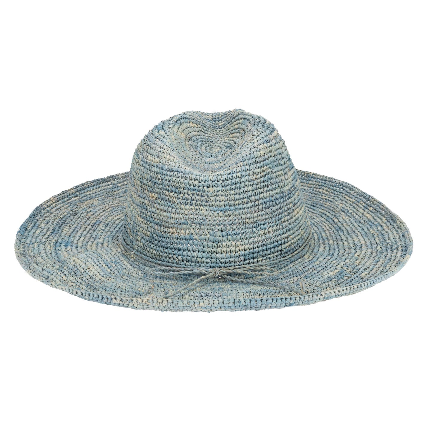 Marina Women's Crochet Raffia Fedora