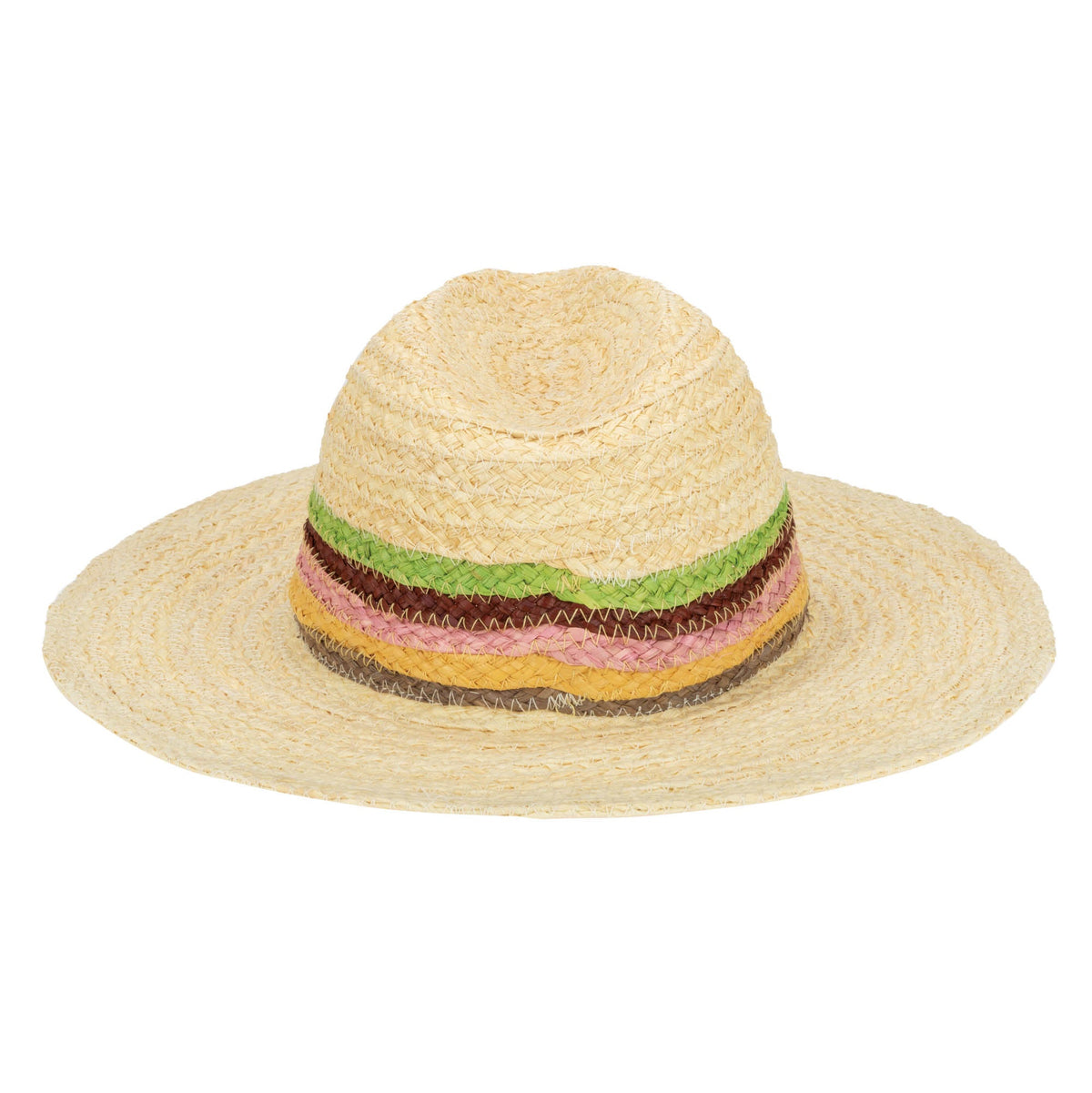 Sunrise Women's Raffia Fedora