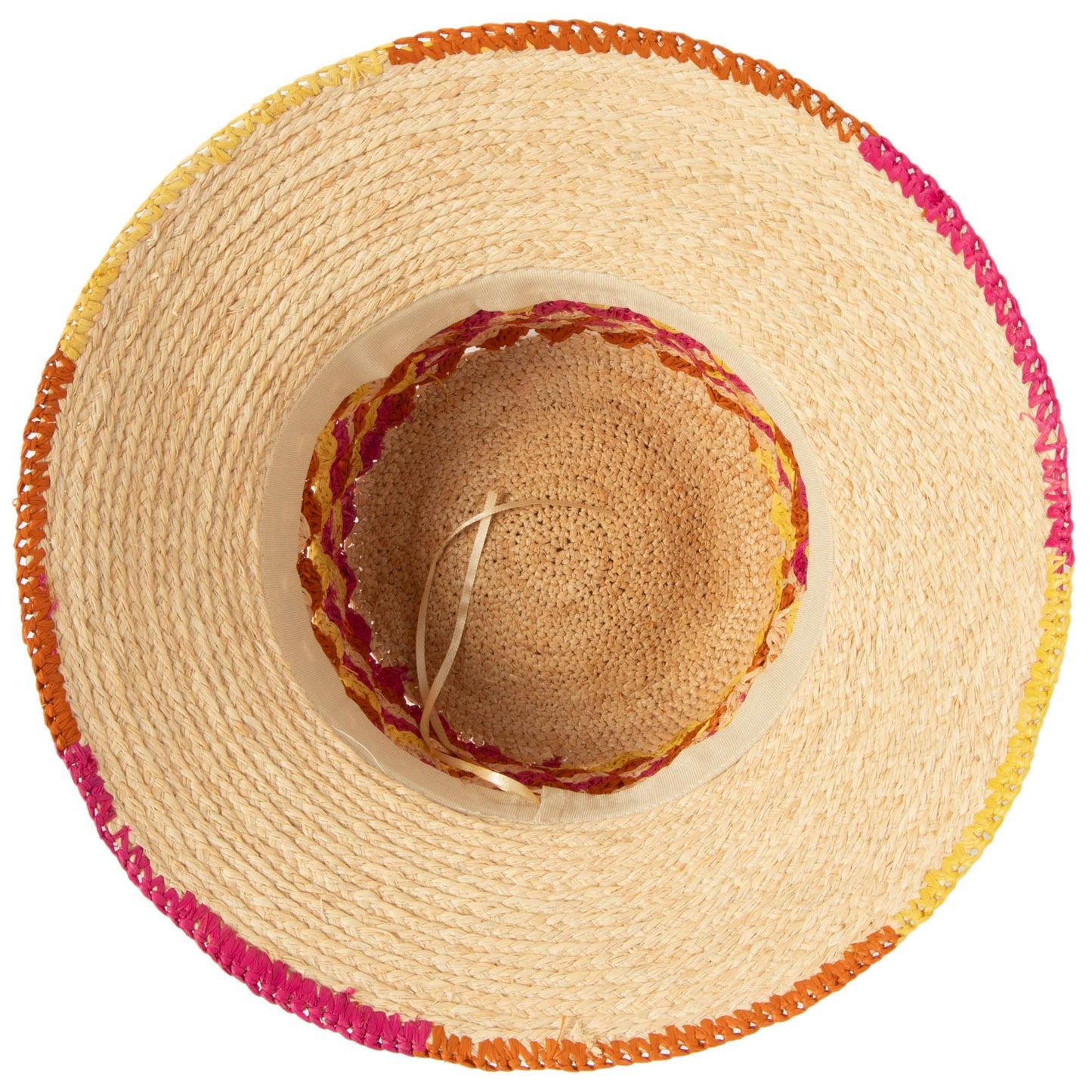Viviana - Crochet & Braided Raffia Bucket Hat