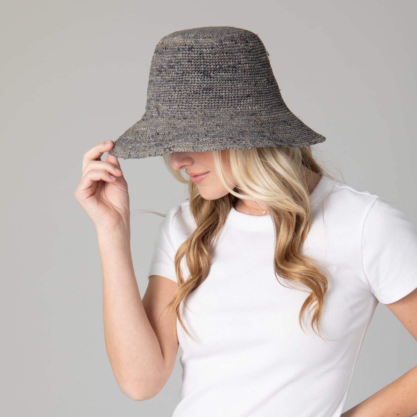 Weekend - Women's Crochet Raffia Bucket