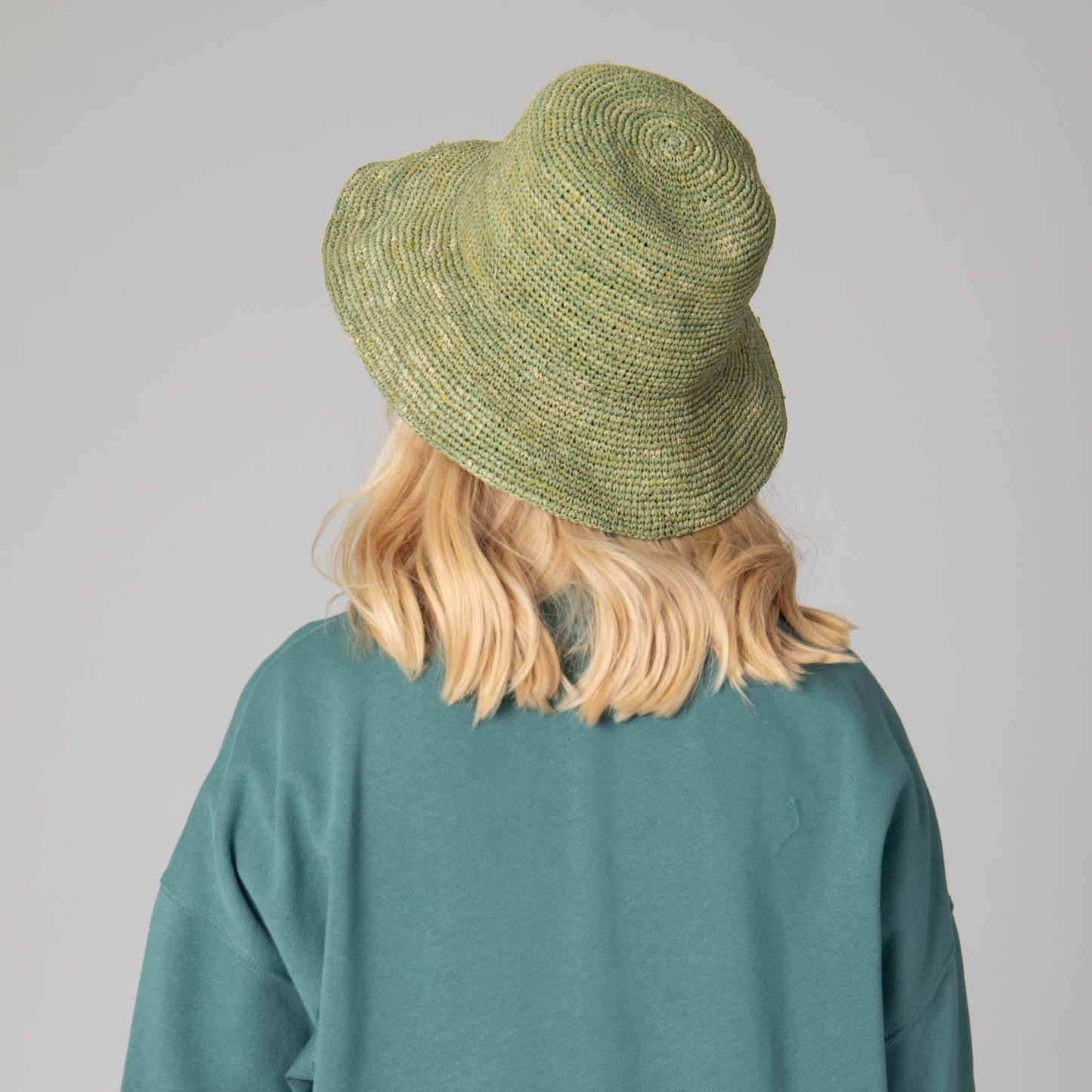 Weekend - Women's Crochet Raffia Bucket