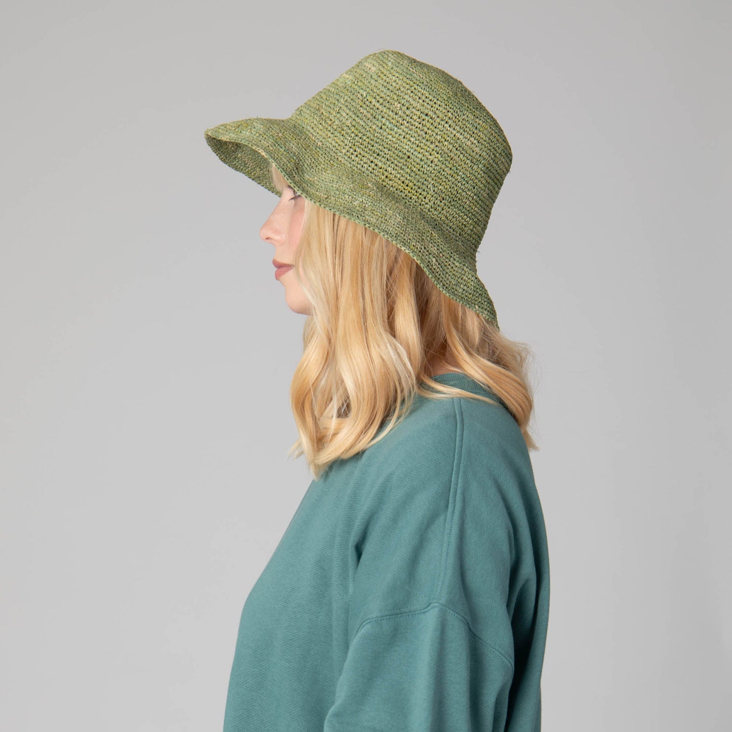 Weekend - Women's Crochet Raffia Bucket