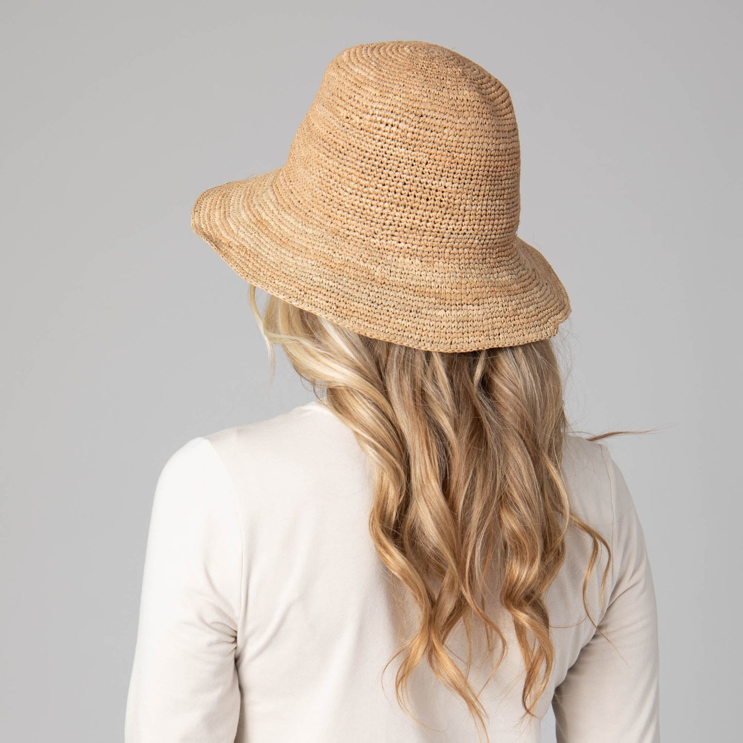 Weekend - Women's Crochet Raffia Bucket