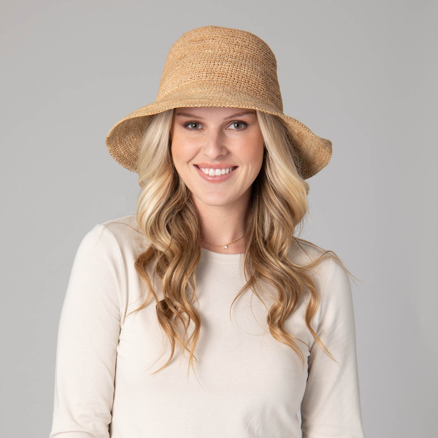 Weekend - Women's Crochet Raffia Bucket