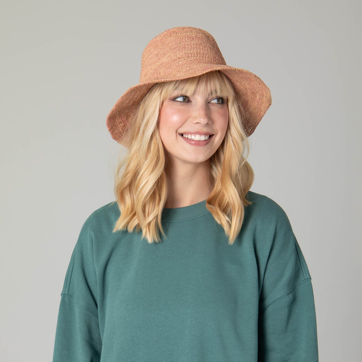 Weekend - Women's Crochet Raffia Bucket