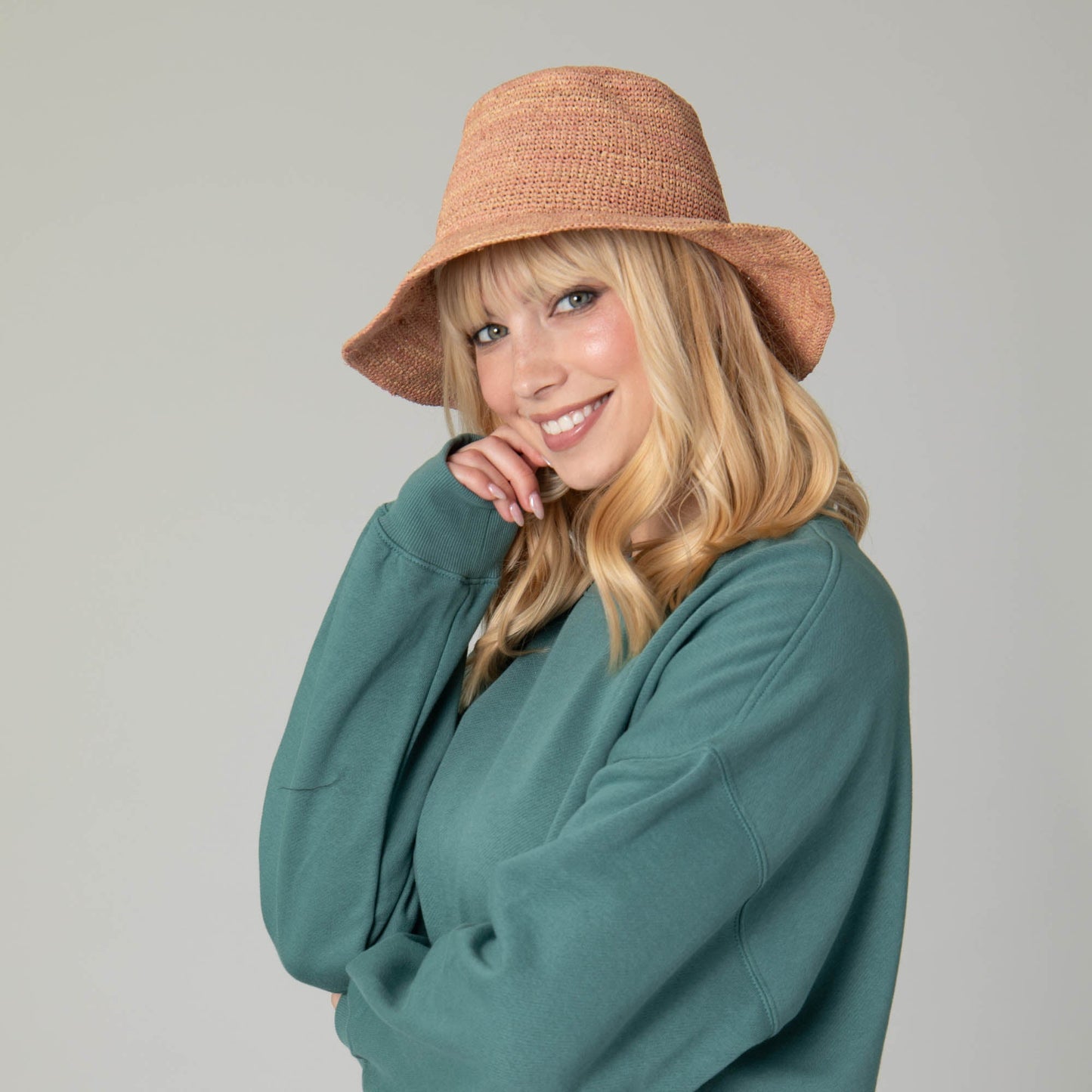 Weekend - Women's Crochet Raffia Bucket
