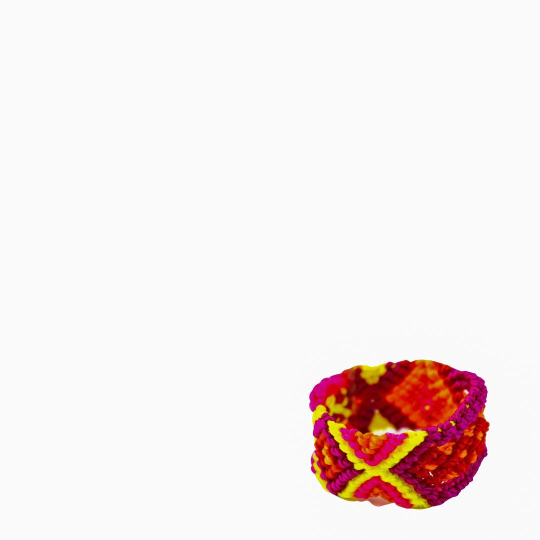 Friendship Macrame Woven Ring - Mexico