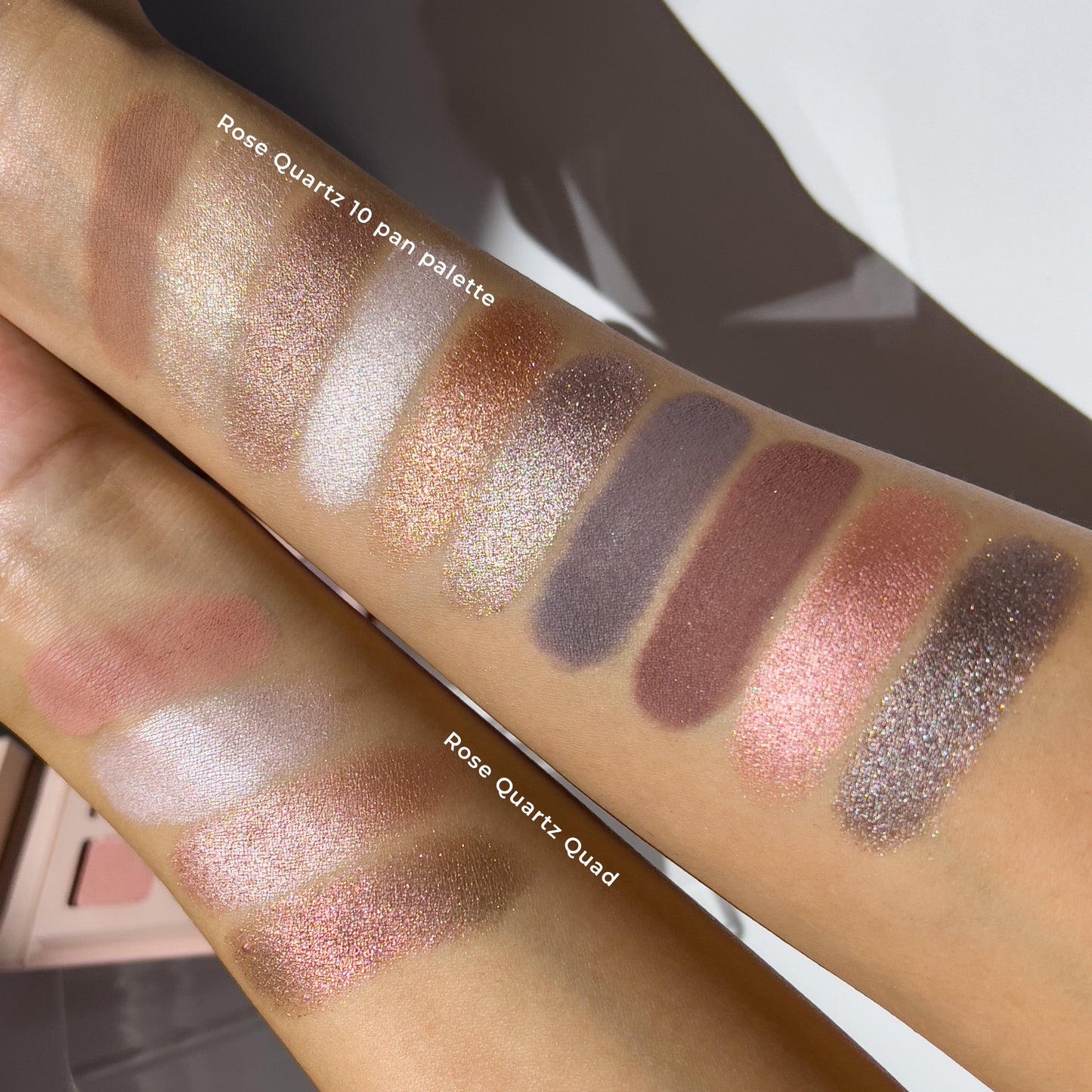 Rose Quartz Crystal Eyeshadow Palette - Osadia Concept Store