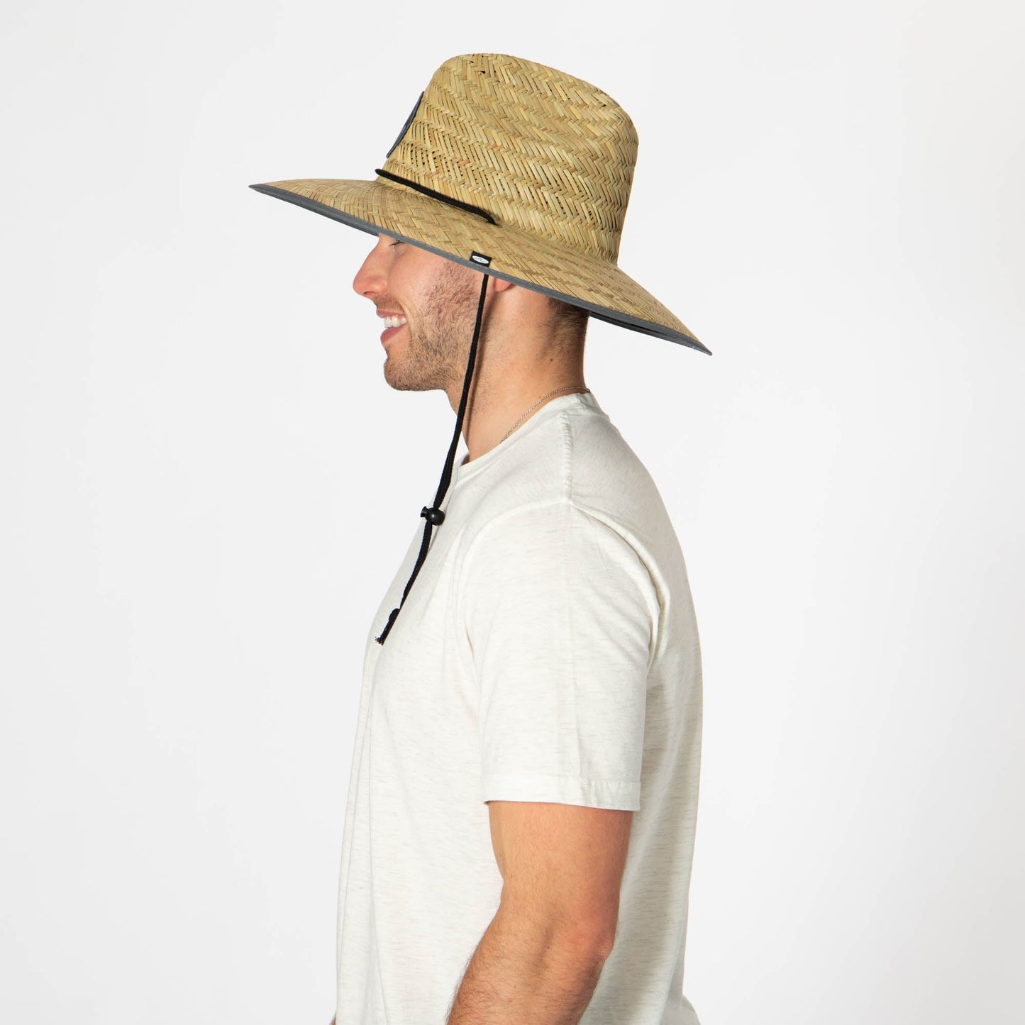 Men's Straw Lifeguard with Midnight Forest Patch