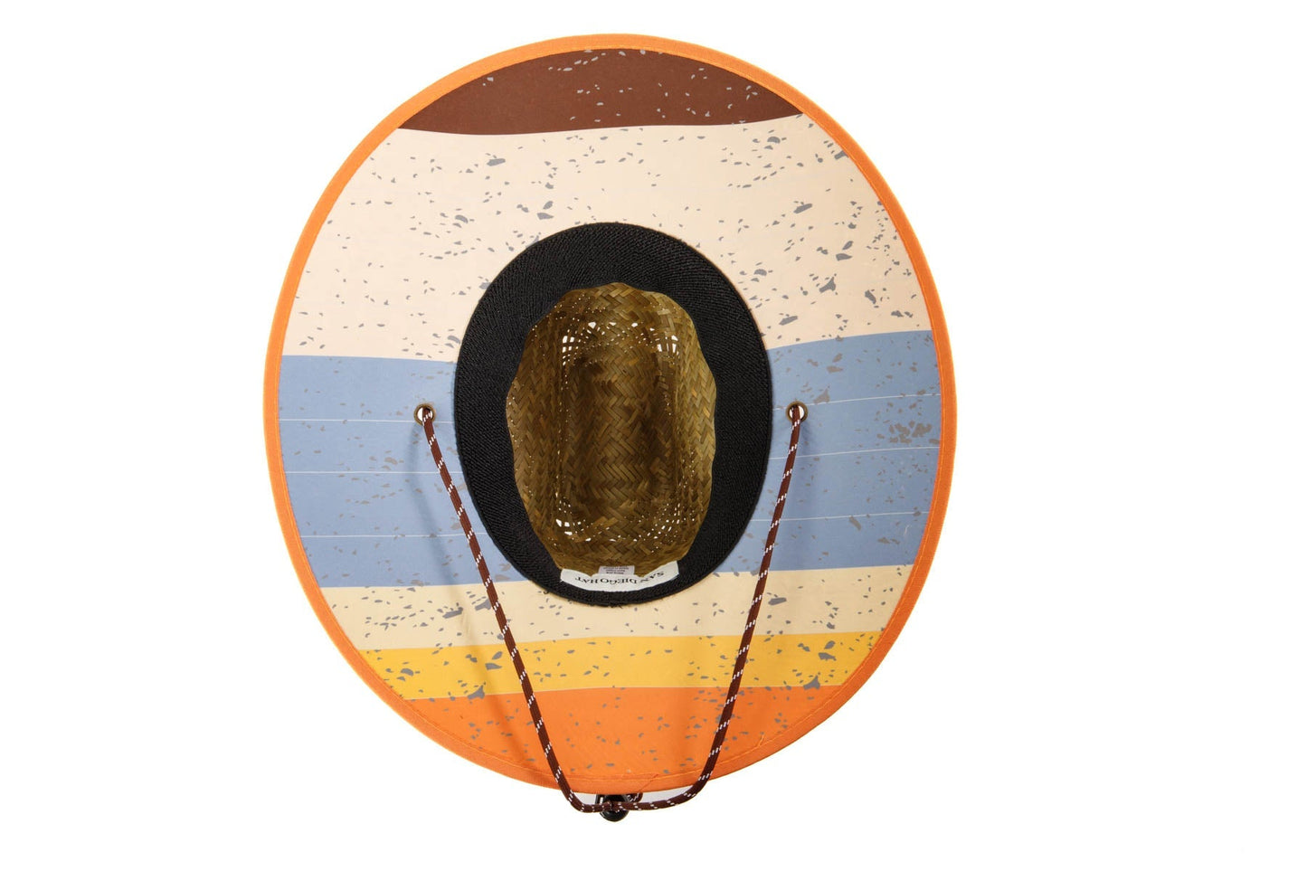 Men's Straw Lifeguard with Vintage Surf Patch