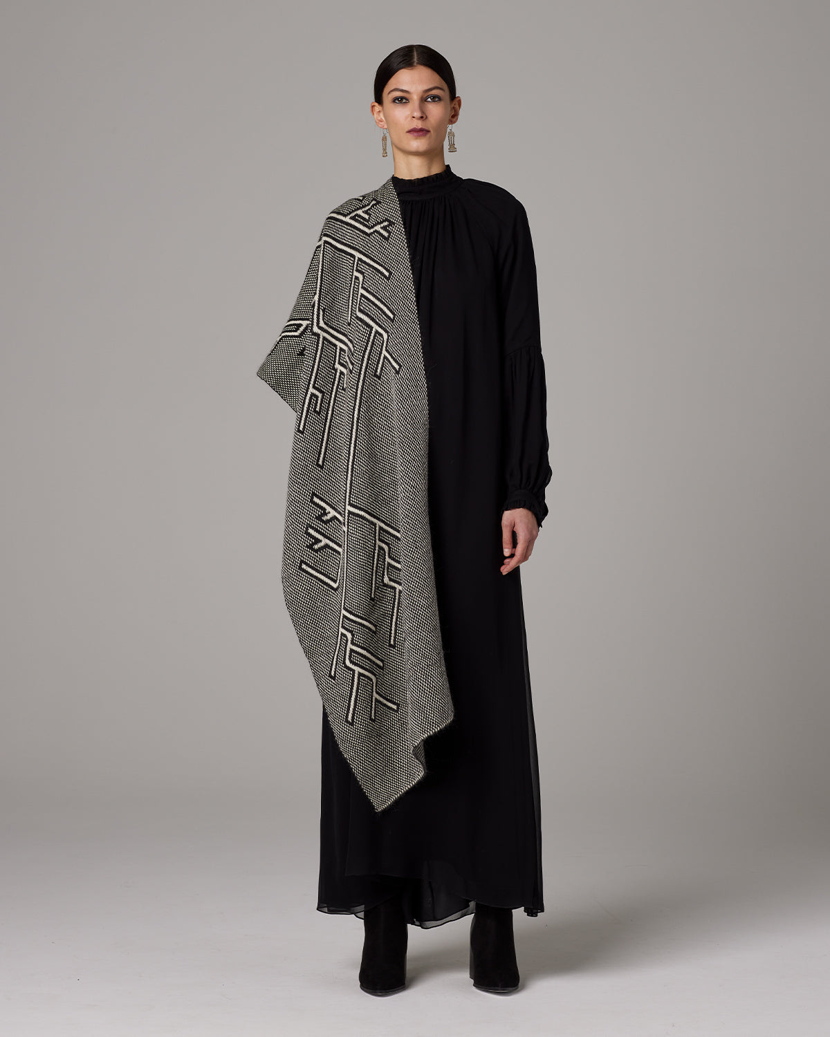 Raiz Shawl in Baby Alpaca