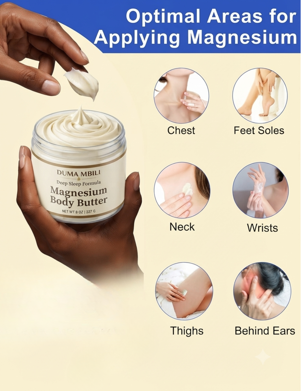 Duma Mbili Deep Sleep Magnesium Body Butter