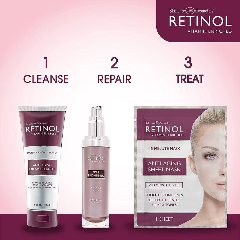 Retinol Anti-Aging Sheet Mask - 5 Sheet Masks