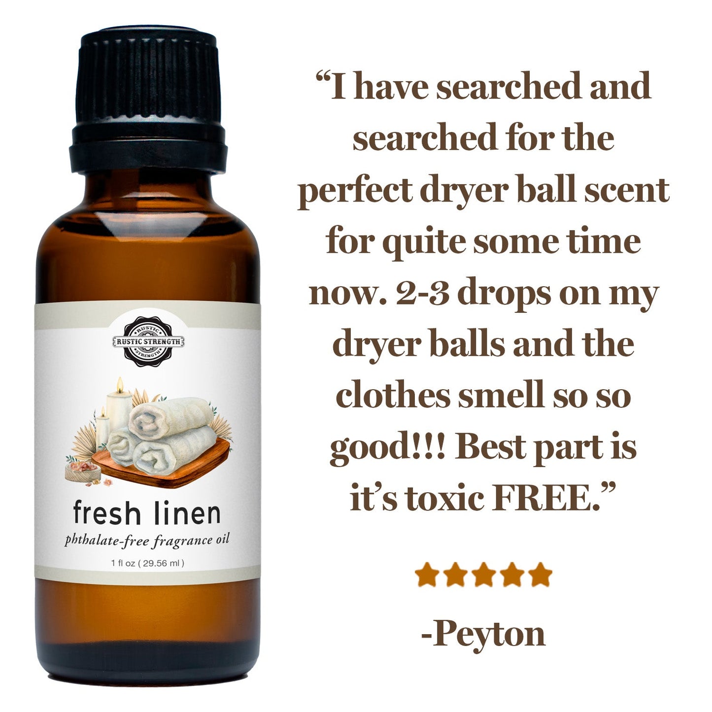 Fresh Linen Phthalate-Free Fragrance Oil