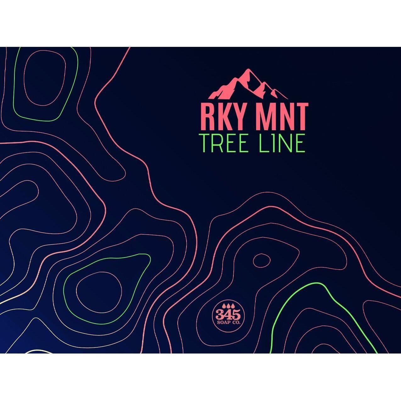 345 Soap Co. Rocky Mountain Tree Line Aftershaving Collection