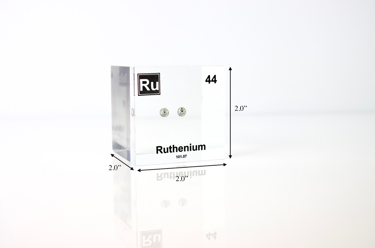 Ruthenium Element Cube