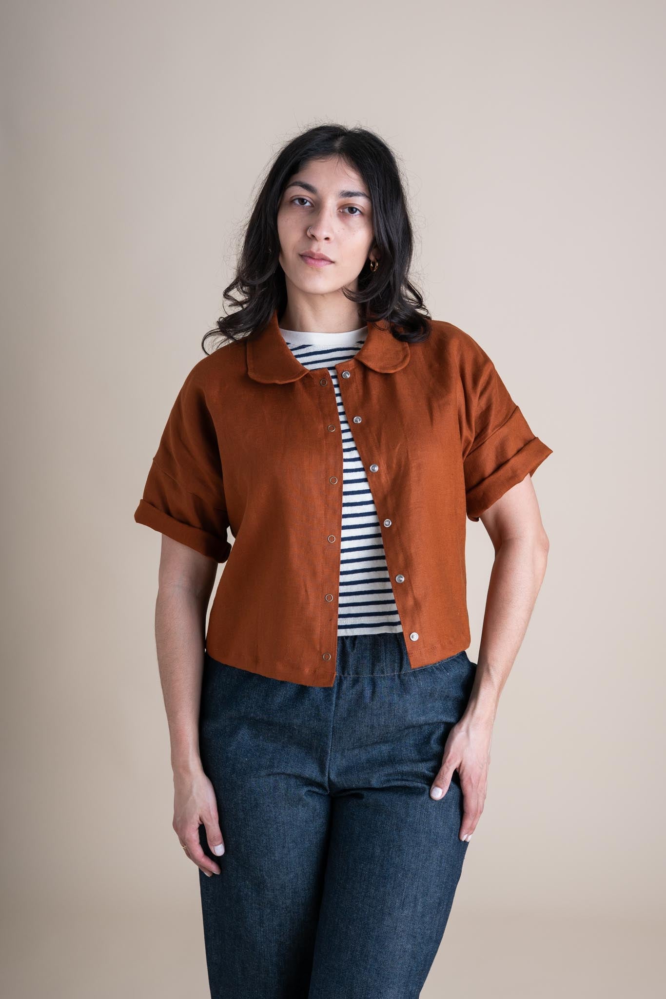 Ruthie Top in Rust