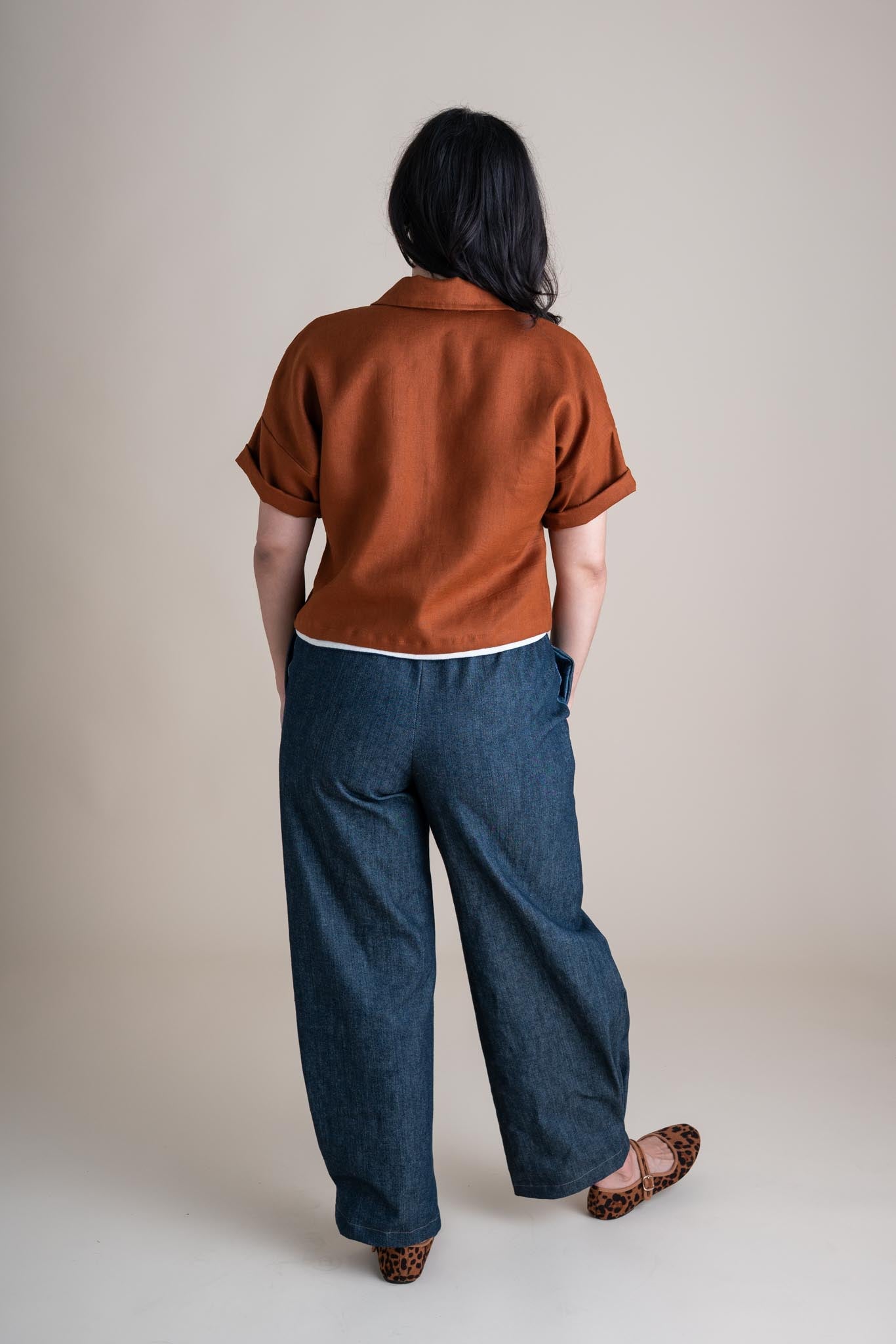 Ruthie Top in Rust