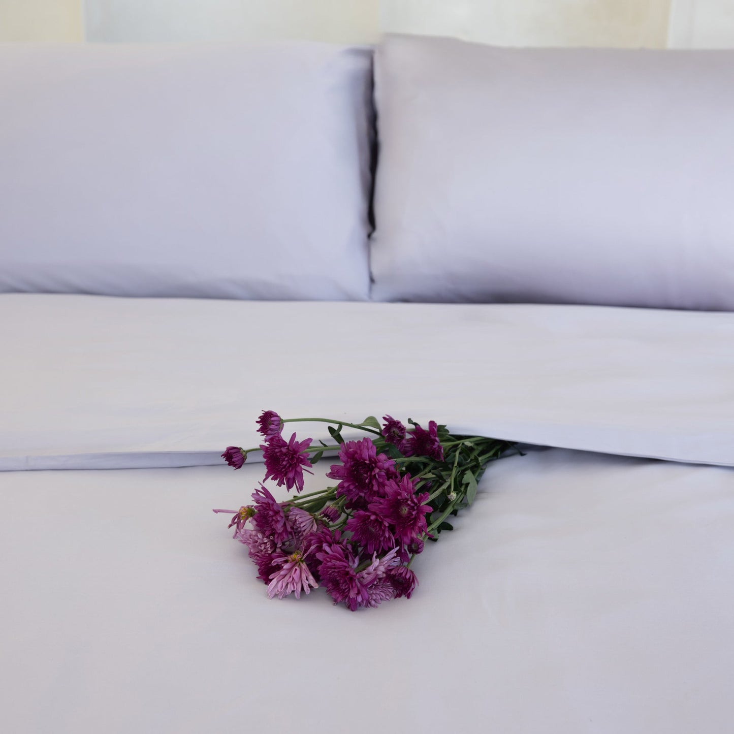 Organic Bamboo Sateen Fitted Sheet