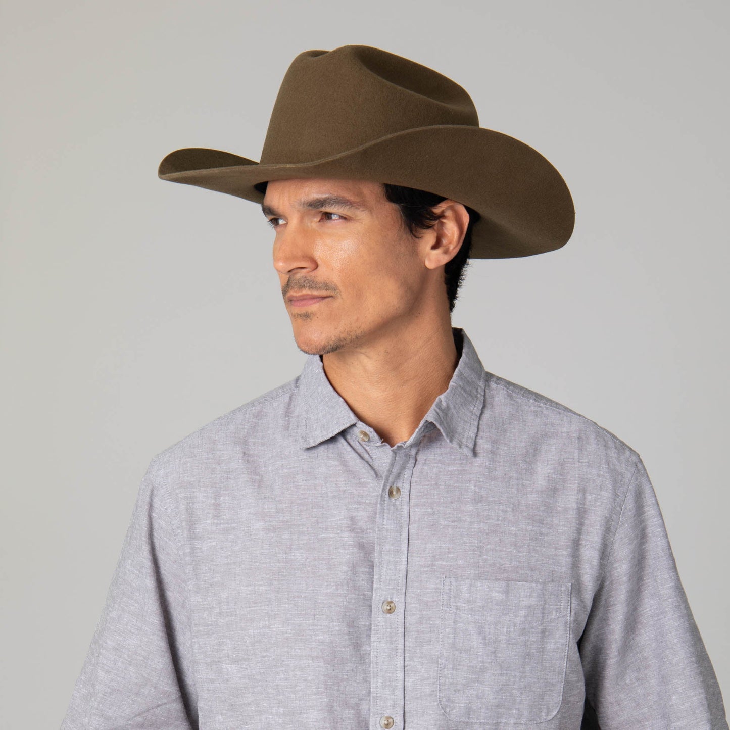 Black Label Wool Felt Cattleman's Crease Cowboy