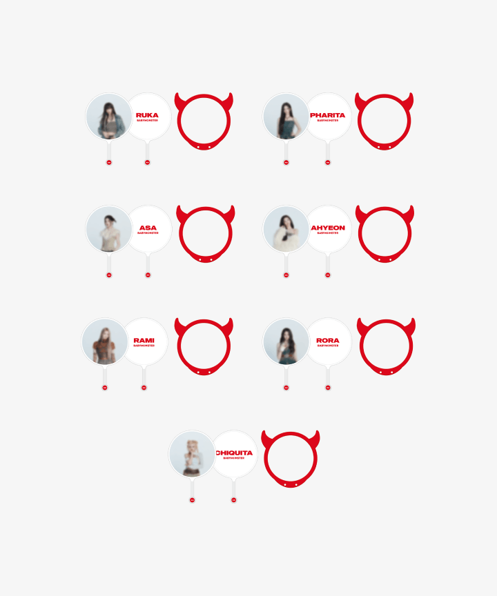 BabyMonster - See You There Official MD Horn Mini Image Picket