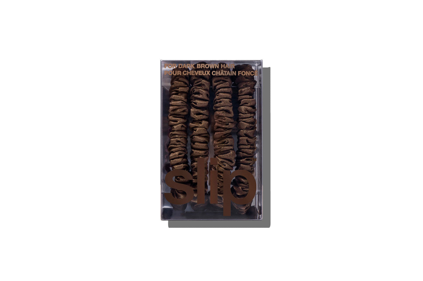 Back to Basics Dark Brown Skinny Scrunchies