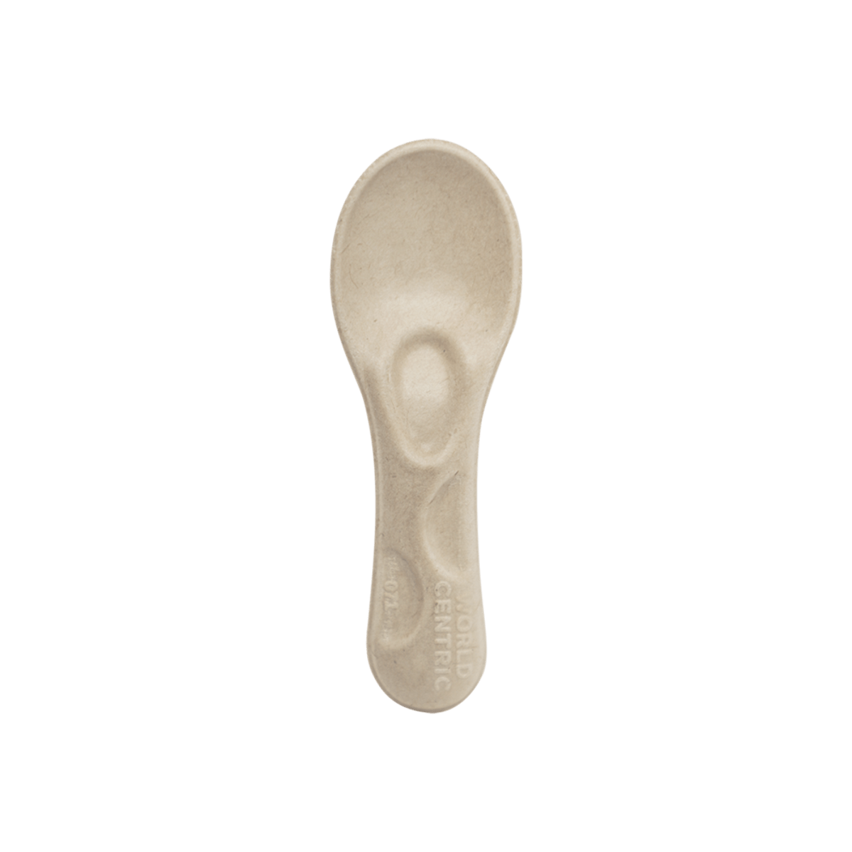 World Centric 3" Fiber Tasting Spoon (QTY:3000)