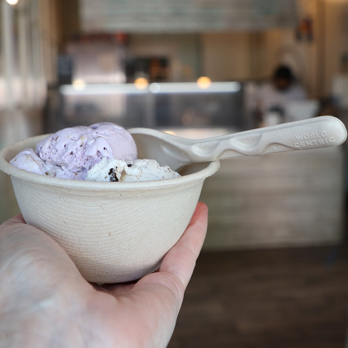 World Centric 6” Wrapped Fiber Spoon (QTY:750)