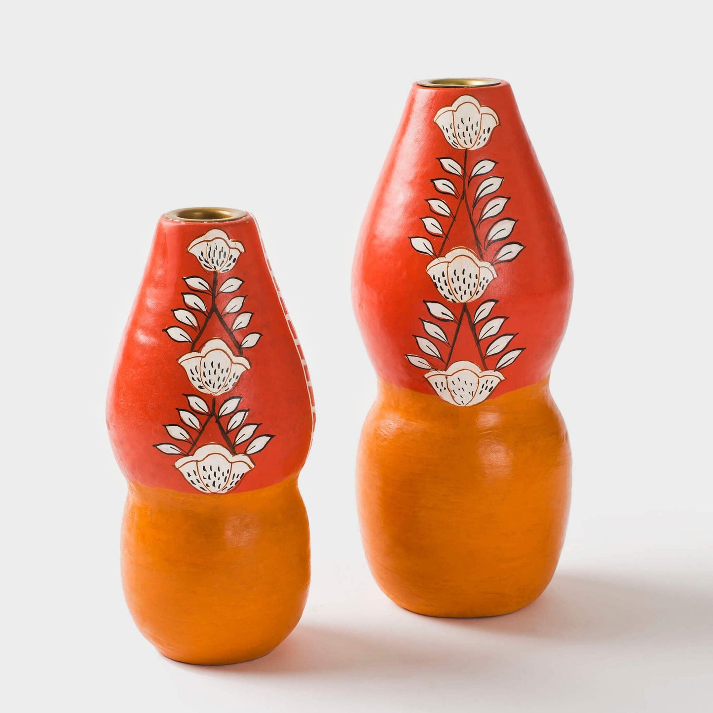 Tulip Terracotta Candleholders