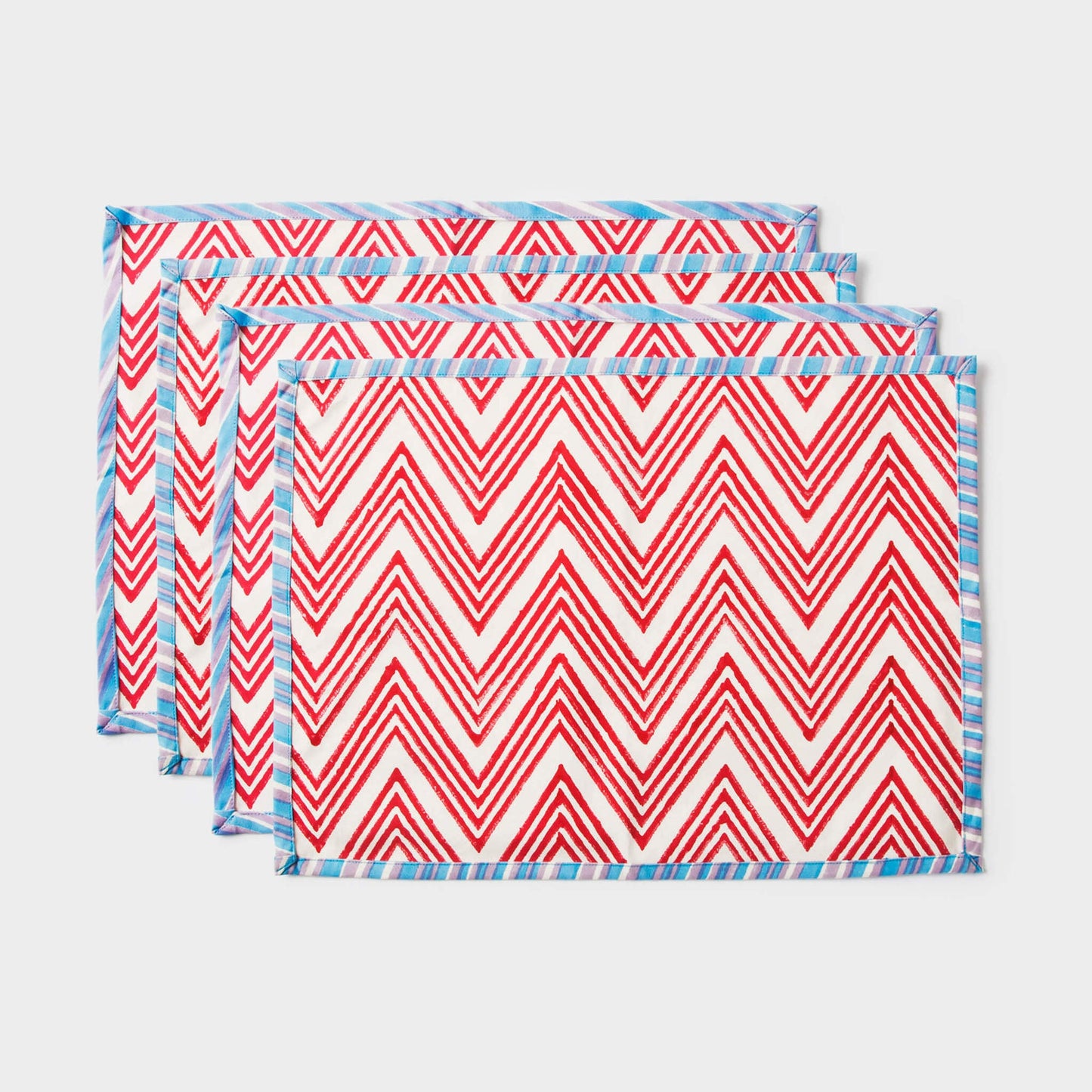 Set of 4 Zig Zag Placemats