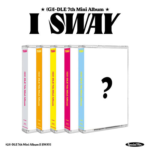 (G)I-DLE 7th Mini Album - I Sway (Special Ver Random)