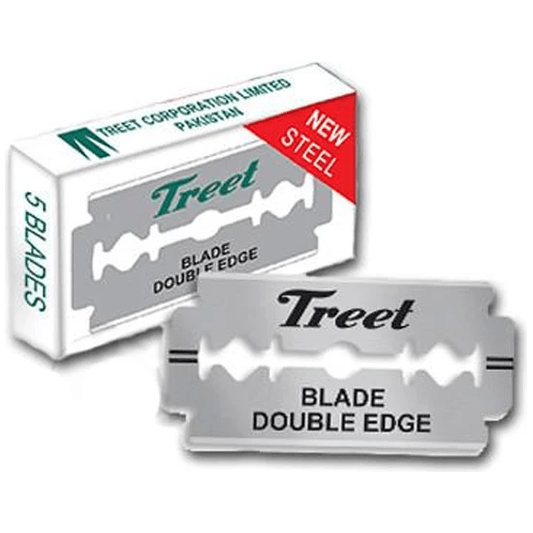 Treet New Steel Double Edge Razor Blades - 10 Pack