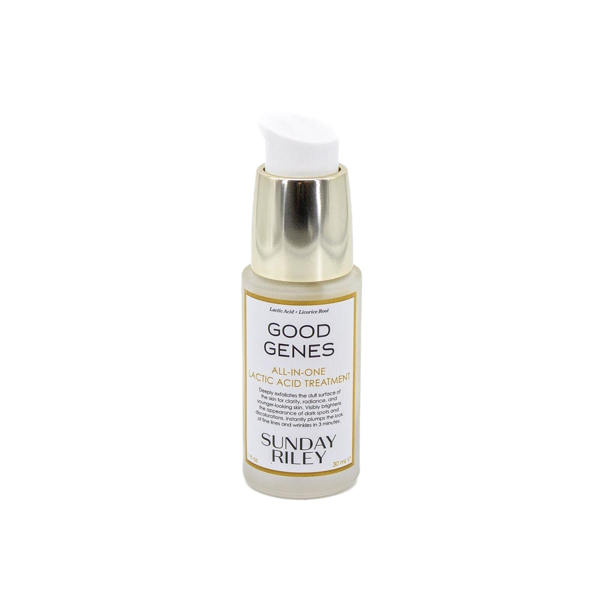 SUNDAY RILEY Good Genes Lactic Acid Treatment 1oz - Imperfect Box