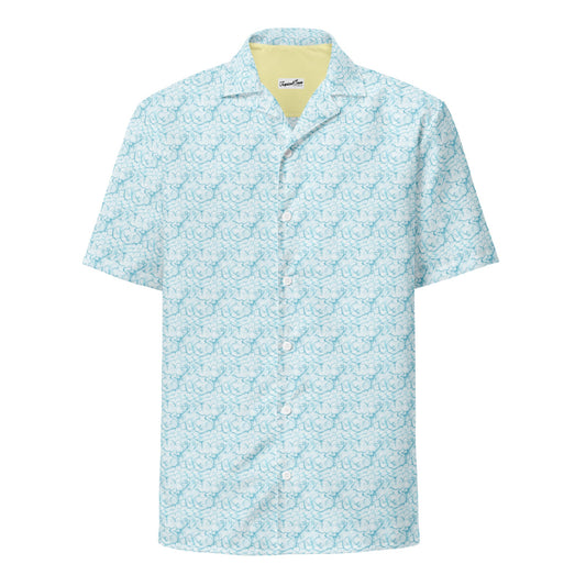 Sandbar Serenity Button Down Hawaiian Shirt
