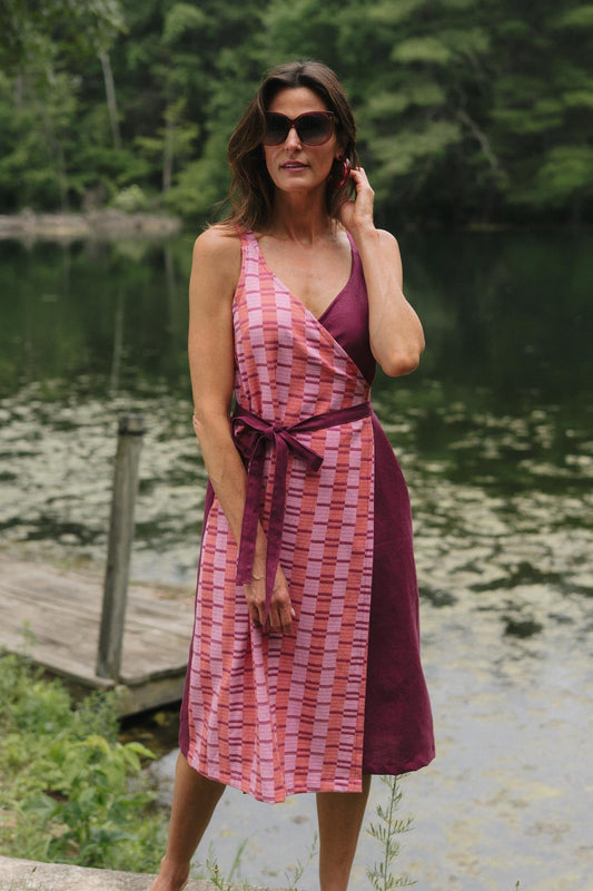 Rove Dress (Updated) in Hibiscus