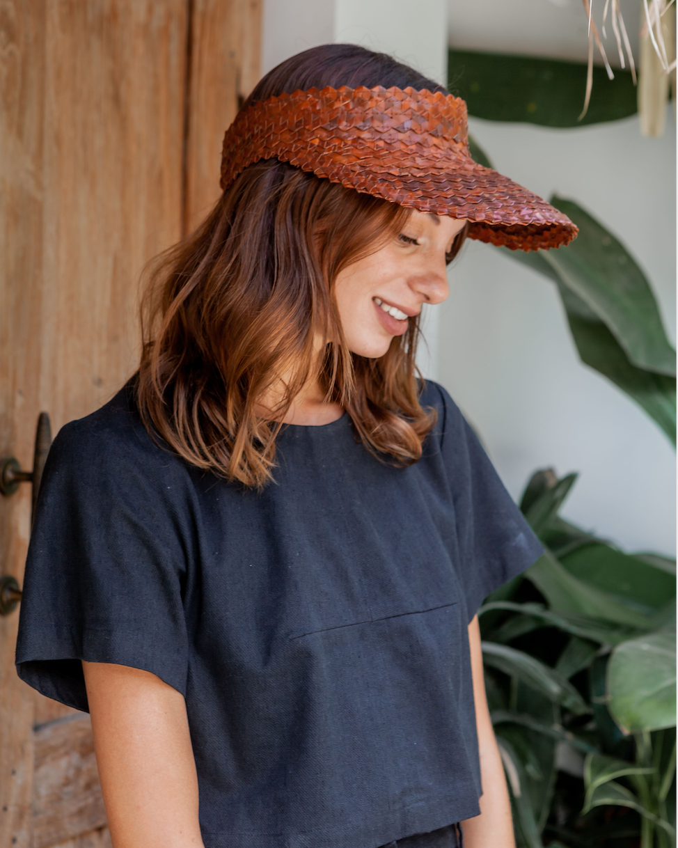Rattan Sun Visors