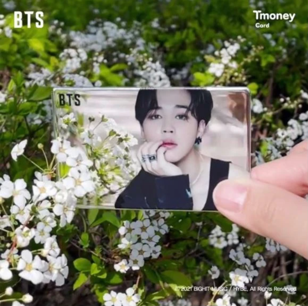 BTS x Official T-Money Mirror Card - 2021 Limited Edition Version